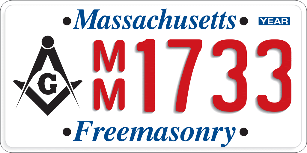 Program mas. Plate Massachusetts.