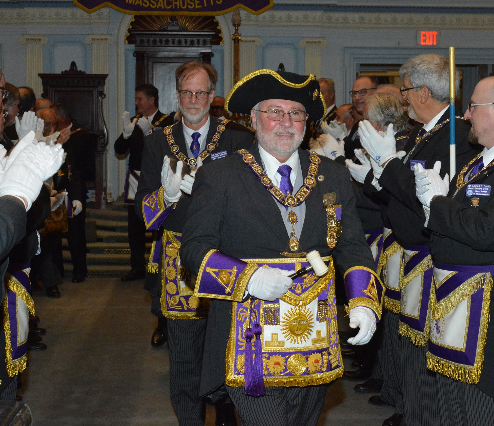 Maggio Installed 90th Grand Master of Masons of Massachusetts -  Massachusetts Freemasons